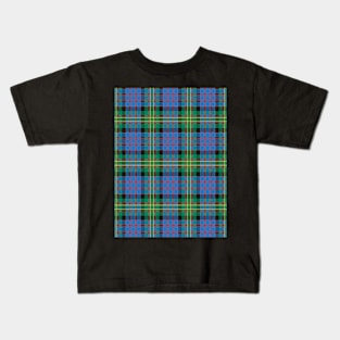 Bowie Ancient Plaid Tartan Scottish Kids T-Shirt